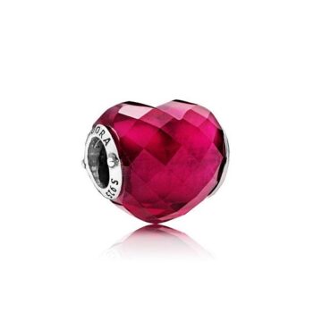 LXBOUTIQUE - Conta PANDORA Faces do Amor Fuchsia 796563NFR