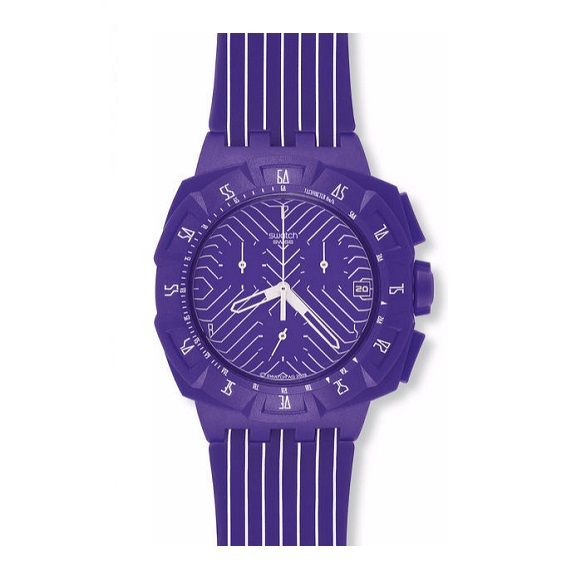 LXBOUTIQUE - Relógio Swatch Purple Run SUIV401