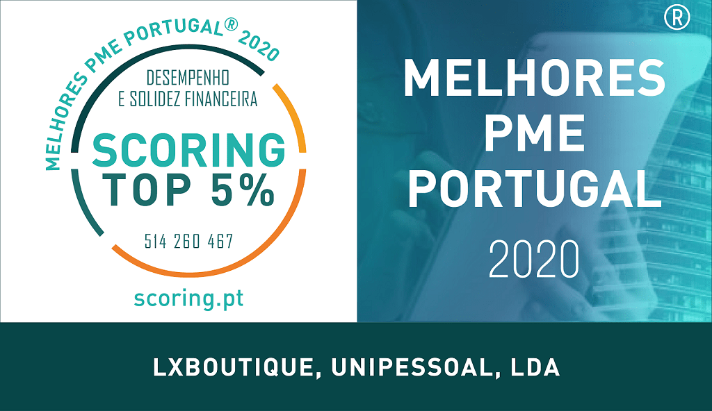LXBOUTIQUE - Melhores PME Portugal 2020